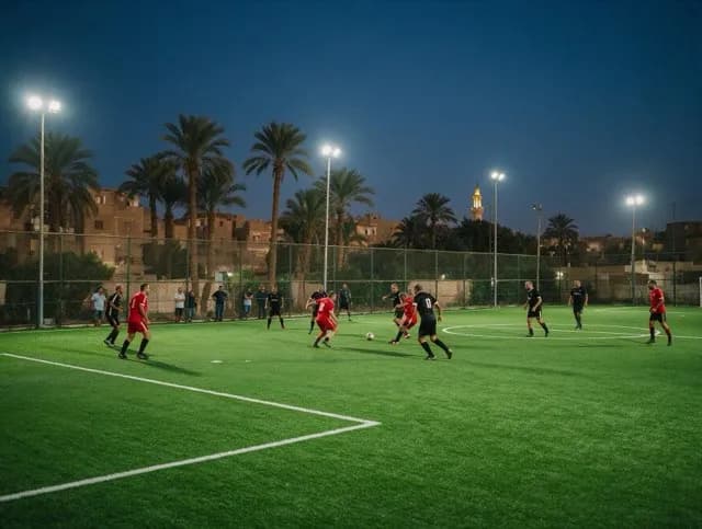 من أجواء الجولة